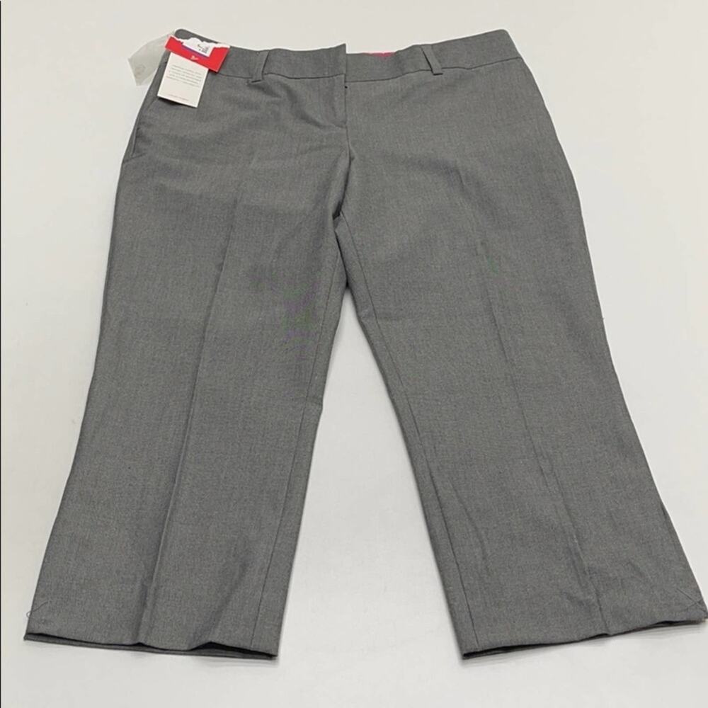 ISAAC MIZRAHI for TARGET Womens 6 Gray Capri Pants